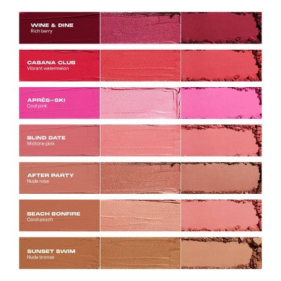 Morphe Cheek Thrills Multi-Finish Face Trio Cabana Club 10.8g - Imperfect Box