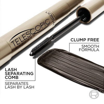 L'Oreal Paris Telescopic Original Mascara 905 Black 0.27 fl oz - Imperfect Box