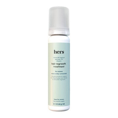 hers Hair Regrowth Foam Treatment 5% Minoxidil 2.11oz - Missing Box