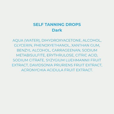 Bondi Sands Self Tanning Drops for Face and Body Dark 1.01 fl oz - Imperfect Container