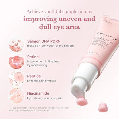 medicube PDRN Pink Peptide Eye Serum Korean Skincare 30ml - Missing Box