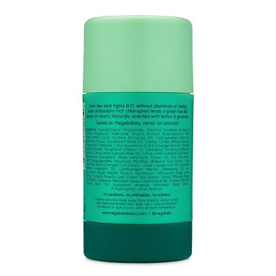Megababe The Green Deo Daily Solid Deodorant with Antioxidants 2.6oz - Imperfect Container