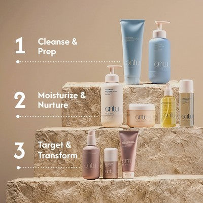 Ontu Hydrating Body Wash Cleansing Oil with Triple-Oil Complex 14oz - Imperfect Container