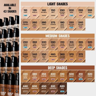 Revlon ColorStay Makeup for Combination/Oily Skin SPF 15 610 Espresso 1 fl oz - New