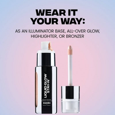 Sacheu Liquid Glow STAY-N Golden Hour 0.94 fl oz - Imperfect Box