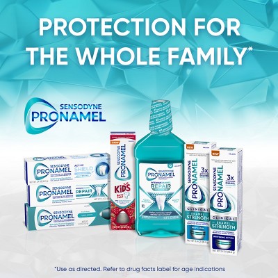 Sensodyne ProNamel Gentle Whitening Toothpaste for Sensitive Teeth 4oz/3pk - Imperfect Box
