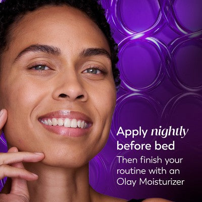 Olay Regenerist Anti-Aging Night Serum, Hydrating & Wrinkle Correcting Treatment 1 fl oz - Imperfect Box