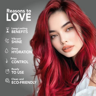 Splat Semi-Permanent Hair Color Naturals Red 6 fl oz - New