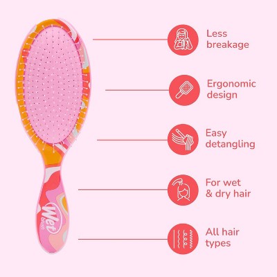 Wet Brush Original Detangling Hair Brush Endless Summer Ice Cream Limited Edition - New