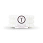 TELETIES Large Hair Ties 3pc Coconut White - Imperfect Box