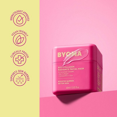 BYOMA Bio-Collagen Radiance Facial Mask 2.02oz - New