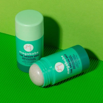 Megababe The Green Deo Daily Solid Deodorant with Antioxidants 2.6oz - Imperfect Container