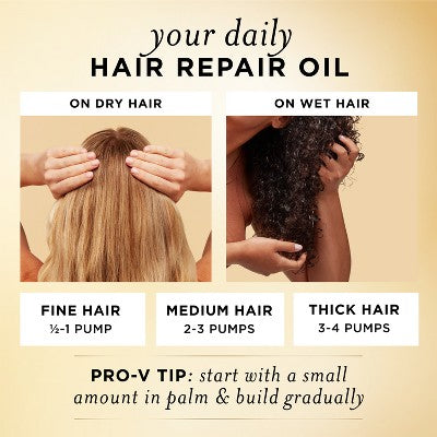Pantene Miracle Rescue Regenerative Hair Oil 2.0 fl oz - Imperfect Container