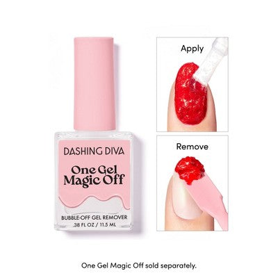 Dashing Diva One Gel Color Nail Polish Starter Kit Daikon 8ct - Imperfect Box