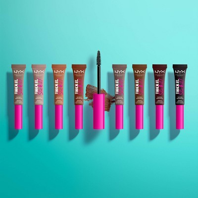 NYX Professional Makeup Thick It Stick It Brow Gel Mascara Auburn 0.03 fl oz - Imperfect Box