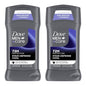 Dove Men+Care 72hr Antiperspirant & Deodorant Stick Stain Defense Cool 2.7oz/2ct - Missing Box