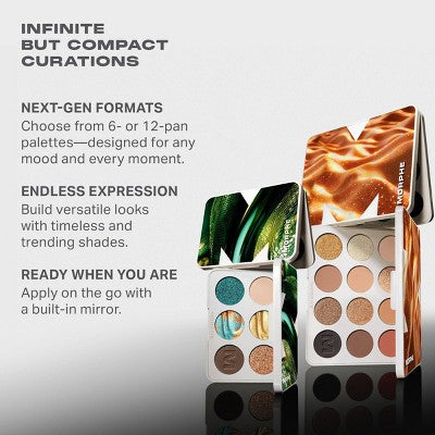 Morphe Python Code Eyeshadow Palette 7.5g - Imperfect Box