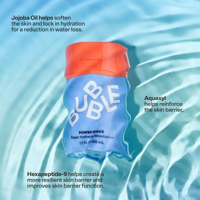 Bubble Skincare Power Wave Super Hydrating Face Moisturizer 1.7 fl oz - Imperfect Box