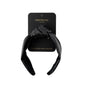 Kristin Ess The Luxe Vegan Leather Headband Black - New