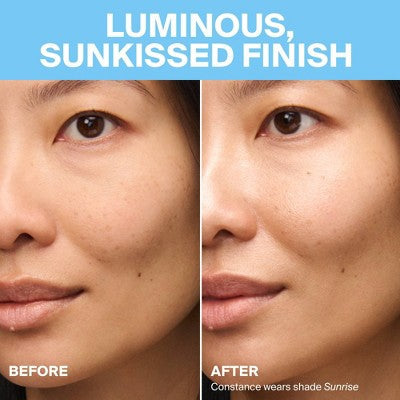 Supergoop! Glowscreen Sunrise Hydrating Glowy Tinted Primer; Hyaluronic Acid + Niacinamide SPF 40 1.7 fl oz - Missing Box