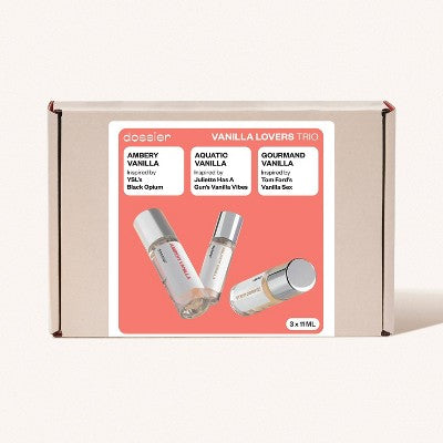 Dossier Trio Fragrance Gift Set Vanilla Lovers 3ct - Imperfect Box