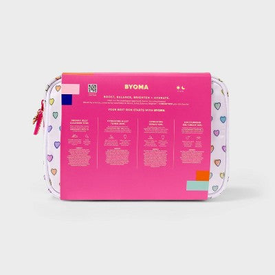 Roller Rabbit x Target BYOMA Disco Hearts Wave Skincare Set 5pc - Imperfect Box