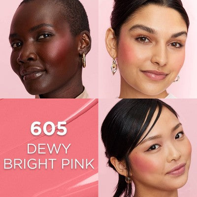 L'Oreal Paris True Match Lumi Le Liquid Blush for Cheeks Dewy Bright Pink 0.33 fl oz - Imperfect Container