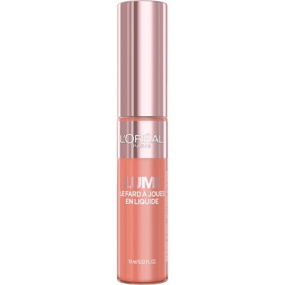 L'Oreal Paris True Match Lumi Le Liquid Blush for Cheeks Dewy Worth It 0.33 fl oz - New