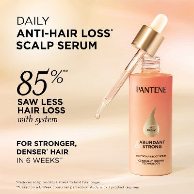 Pantene Abundant & Strong Treatment Serum 2 fl oz - Missing Box