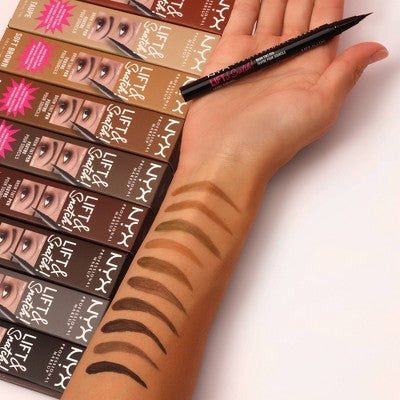 NYX Professional Makeup Lift N Snatch! Brow Tint Pen Black 0.03 fl oz - Imperfect Box