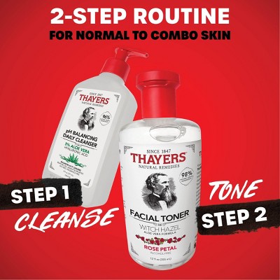 Thayers Natural Remedies pH Balancing Gentle Face Wash with Aloe Vera 8 fl oz - Imperfect Container