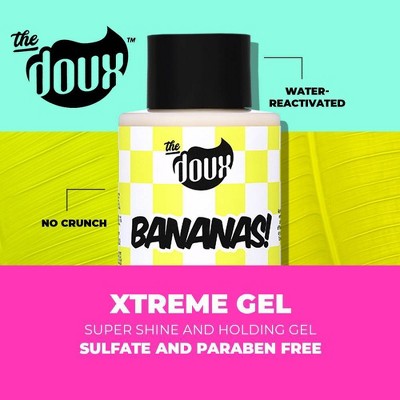 The Doux Bananas Xtreme Hold Hair Gel 12oz - Small Amount Missing