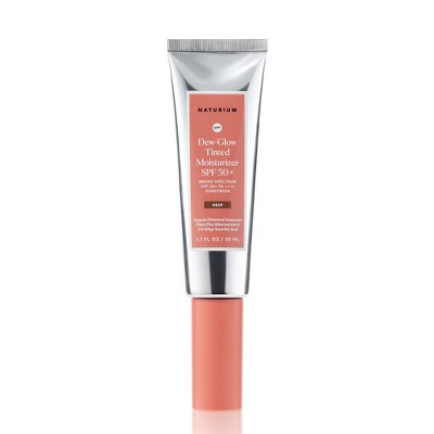 Naturium Tinted Dew Glow Moisturizer SPF 50 1.7 fl Deep - Missing Box