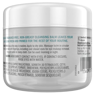 Olay Gentle Cleansing Balm Makeup Remover 3.4 fl oz - Imperfect Container