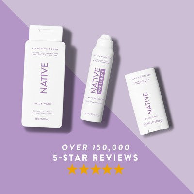 Native Solid Deodorant Lilac & White Tea 2.65oz - Imperfect Container