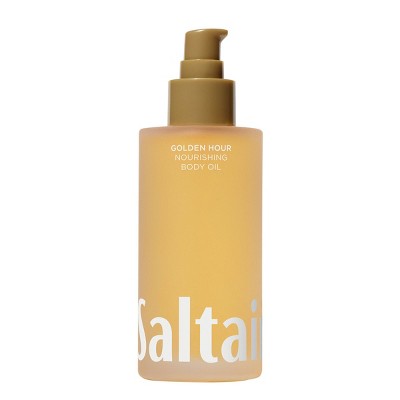Saltair Nourishing Body Oil For Dewy and Glowing Skin Golden Hour 4 fl oz - Missing Lid