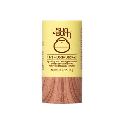Sun Bum Face + Body Stick SPF 40 0.7oz - Missing Box