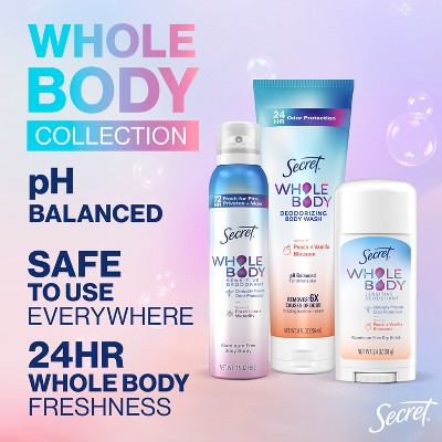 Secret Whole Body Deodorant Spray Almond Honey 3.5oz - Missing Lid
