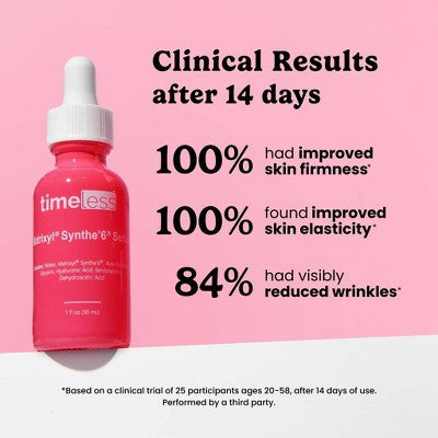 Timeless Skin Care Matrixyl Synthe6 Serum 4 fl oz - Imperfect Box