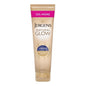 Jergens Natural Glow Skin Firming Daily Moisturizer + Self Tanner Tanning Lotion Fair to Medium 10 fl oz - Imperfect Container