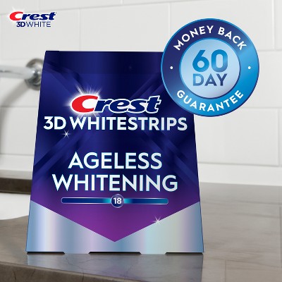 Crest 3D Whitestrips Ageless Whitening Whitening Kit  14ct - Missing Box