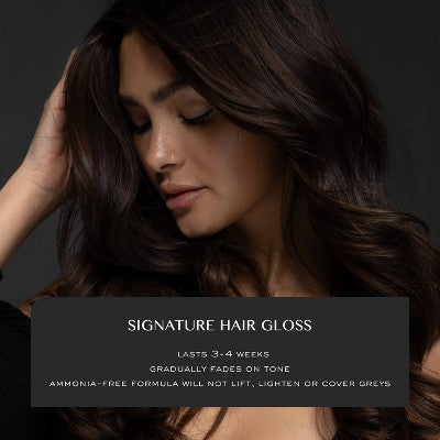 Kristin Ess Hair Gloss in Smoky Topaz for Medium Blonde Hair Semi Permanent Dye + Toner 4 fl oz - New