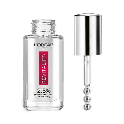 L'Oreal Paris Revitalift Derm Intensives Hyaluronic Acid+Caffeine 0.67 fl oz - Missing Box