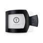TELETIES Large Flat Square Hair Clip Jet Black - New