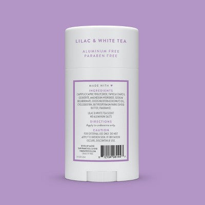 Native Solid Deodorant Lilac & White Tea 2.65oz - Imperfect Container