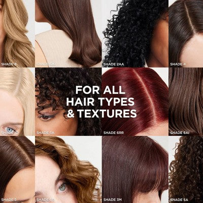 L'Oreal Paris Colorsonic Permanent Hair Color Cartridge Darkest Brown Mahogany 3M - Missing Box
