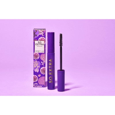 Winky Lux So Extra Mascara VELVET BLACK 0.28 oz - New
