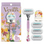 Rifle Paper Co. + Venus Women's Deluxe Smooth Sensitive Razor + 4 Refills - Imperfect Box