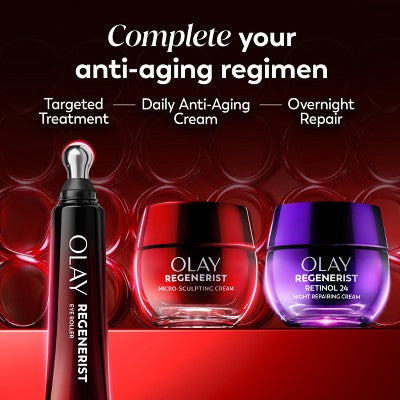 Olay Regenerist Anti-Aging Eye Wrinkle Treatment, Firming & Hydrating 0.68 fl oz - Imperfect Box