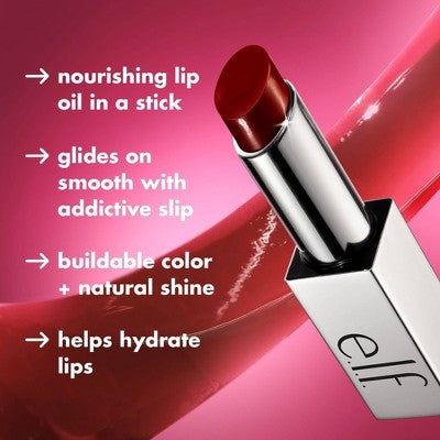 e.l.f. Glow Reviver Slipstick Loveslick 0.11oz - Imperfect Box